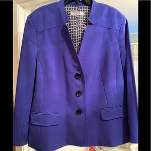 Periwinkle blue dress jacket